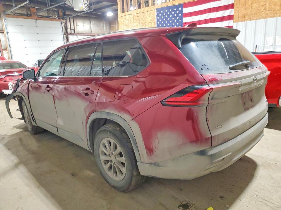 2024 Toyota VIN 5TDAAAB56RS047673 COPART salvage auction — FRONT END, Ak - Bill Of Sale- Salvage, sold $13,100 on 2026-07-14 (photo 2)