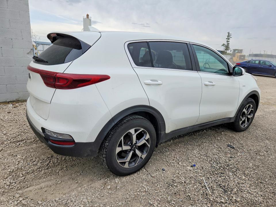 2020 Kia Sportage VIN KNDPMCAC2L7812571 COPART salvage auction — HAIL, Ia - Cert Of Title-Salvage Title, sold $250 on 2026-07-29 (photo 3)