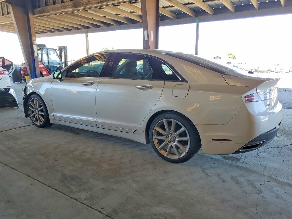 2015 Lincoln Mkz VIN 3LN6L2LU5FR612680 COPART salvage auction — FRONT END, Ca - Salvage Certificate, sold $450 on 2026-07-30 (photo 2)