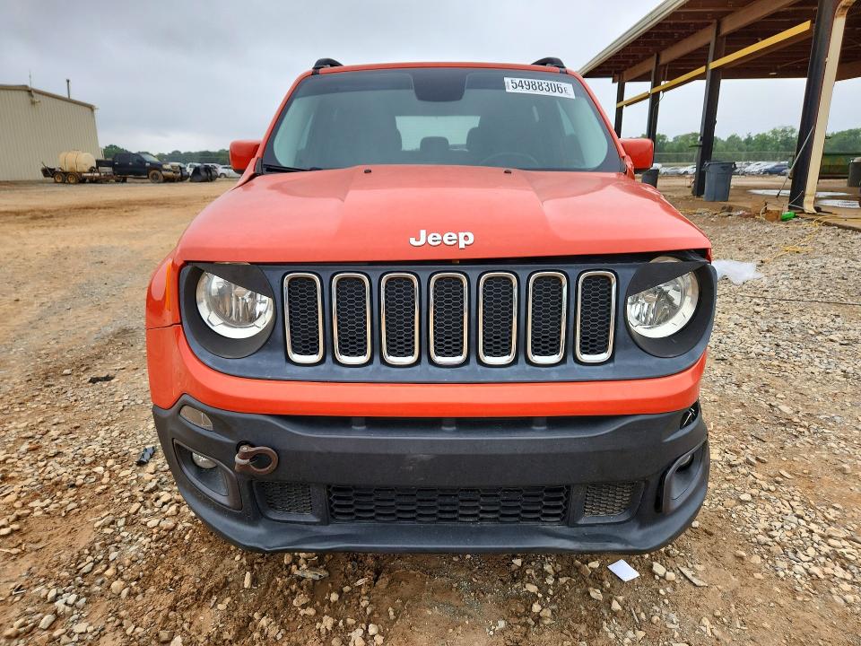 2015 Jeep Renegade VIN ZACCJBBH7FPC31201 COPART salvage auction — FRONT END, AL - CERT OF TITLE-SALVAGE TITLE, sold $200 on 2026-07-22 (photo 5)