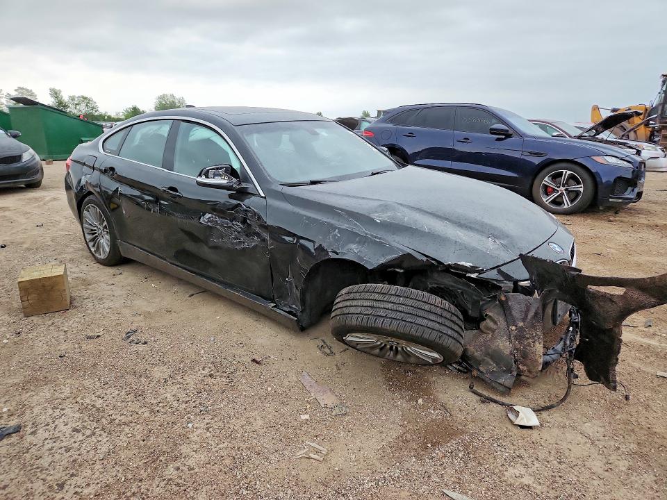 2016 BMW 4er VIN WBA4C9C58GG138470 COPART salvage auction — FRONT END, Il - Salvage Certificate, sold $1,850 on 2026-07-21 (photo 4)