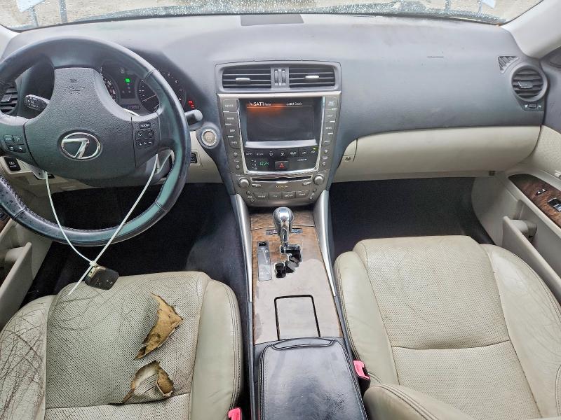 2009 Lexus Is 250 VIN JTHCK262292032055 COPART salvage auction — SIDE, KY - BILL OF SALE/PART ONLY/NO TITL, sold $400 on 2026-07-02 (photo 8)