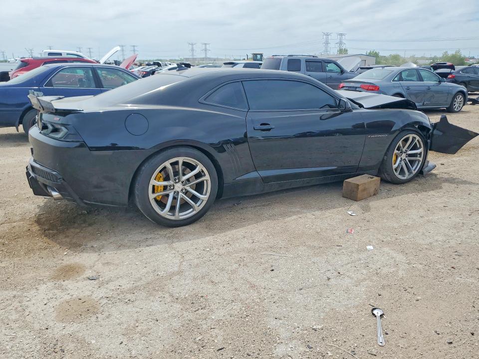 2014 Chevrolet Camaro VIN 2G1FT1EW0E9125221 COPART salvage auction — FRONT END, Il - Salvage Certificate, sold $8,900 on 2026-07-30 (photo 3)