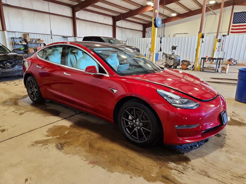 2018 Tesla Model 3 VIN 5YJ3E1EB4JF075169 COPART salvage auction — FRONT END, PA - CERTIFICATE OF SALVAGE, sold $4,350 on 2026-07-28 (photo 4)