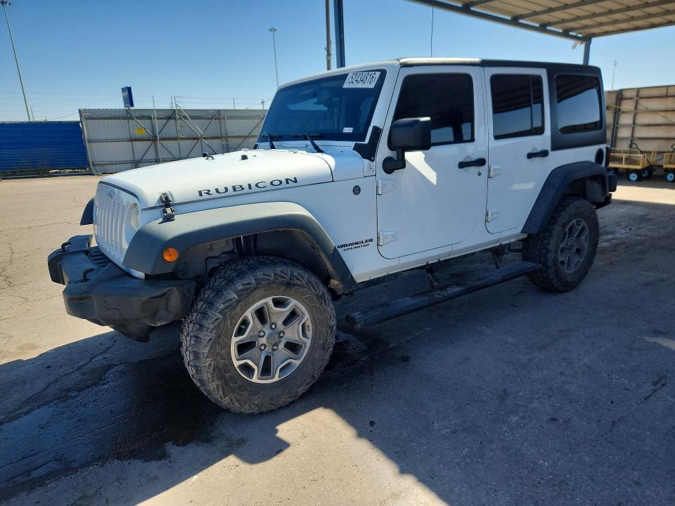 2013 Jeep Wrangler / VIN 1C4BJWFGXDL638144 COPART salvage auction — UNDERCARRIAGE, Tx - Certificate Of Title, sold $4,800 on 2026-07-10 (photo 1)
