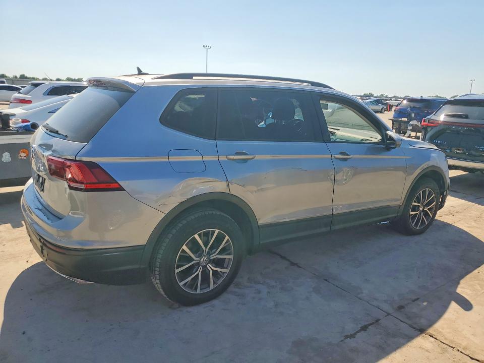 2021 Volkswagen Tiguan VIN 3VV1B7AX9MM029147 COPART salvage auction — FRONT END, Tx - Certificate Of Title (P), sold $5,400 on 2026-07-09 (photo 3)