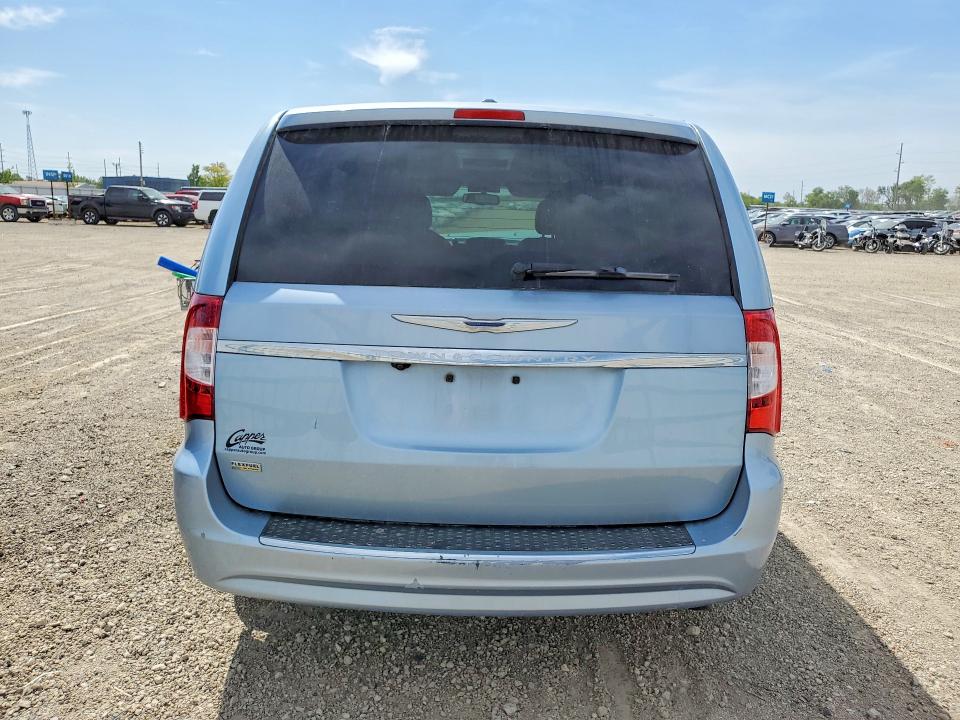 2013 Chrysler Voyager VIN 2C4RC1BG0DR519396 COPART salvage auction — FRONT END, Ia - Cert Of Title-Salvage Title, sold $1,950 on 2026-07-08 (photo 6)