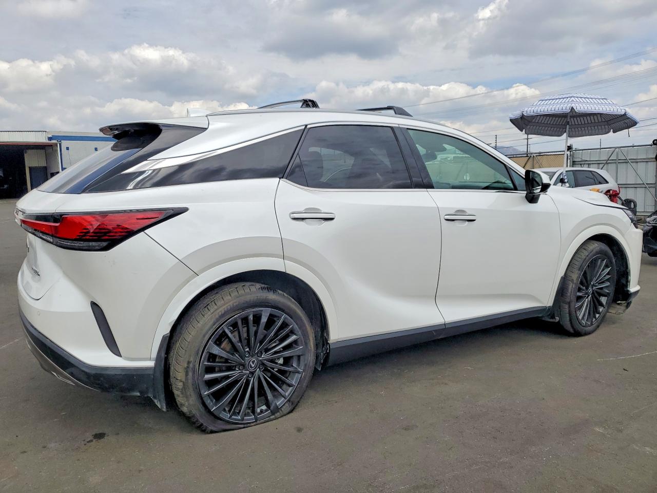 2024 Lexus Rx VIN 2T2BBMCA1RC055716 COPART salvage auction — Front End, CA - SALVAGE CERTIFICATE, sold $13,100 on 2026-04-15 (photo 3)