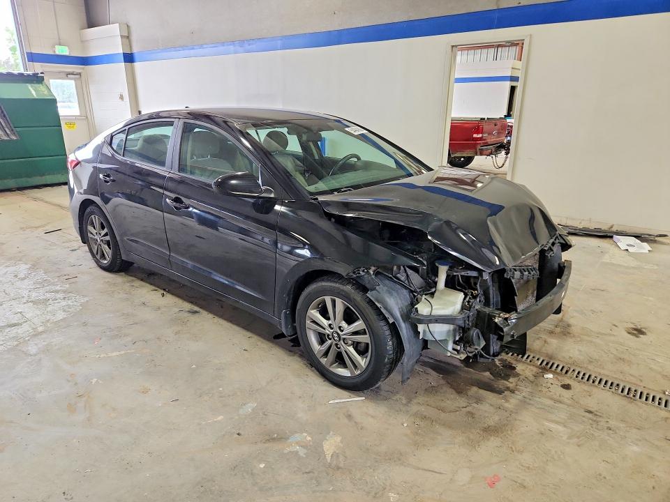 2018 Hyundai VIN KMHD84LF5JU442568 COPART salvage auction — FRONT END, VA - CERT OF TITLE - SALVAGE, sold $875 on 2026-07-02 (photo 4)