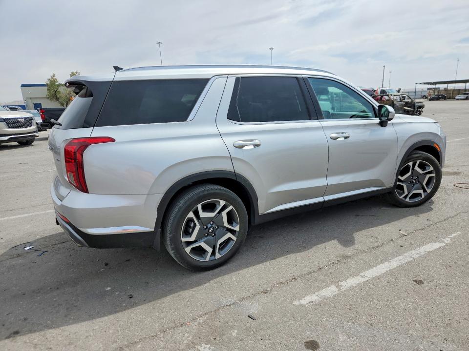 2025 Hyundai Palisade VIN KM8R5DGE1SU821486 COPART salvage auction — SIDE, Tx - Salvage Vehicle Title, sold $17,400 on 2026-07-31 (photo 3)