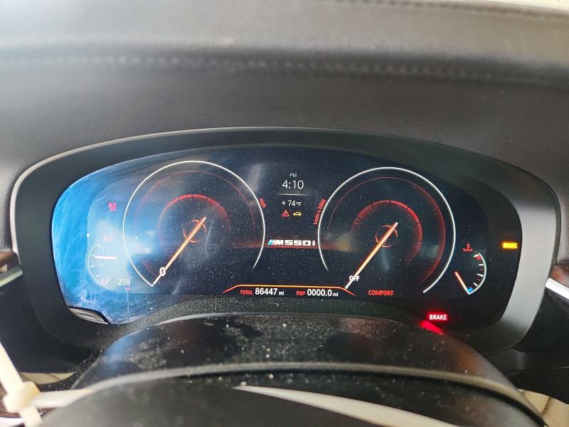 2019 BMW M5 VIN WBAJB9C51KB288772 COPART salvage auction — MINOR DENT/SCRATCHES, Al - Cert Of Title-Salvage Title, sold $10,400 on 2026-07-08 (photo 9)