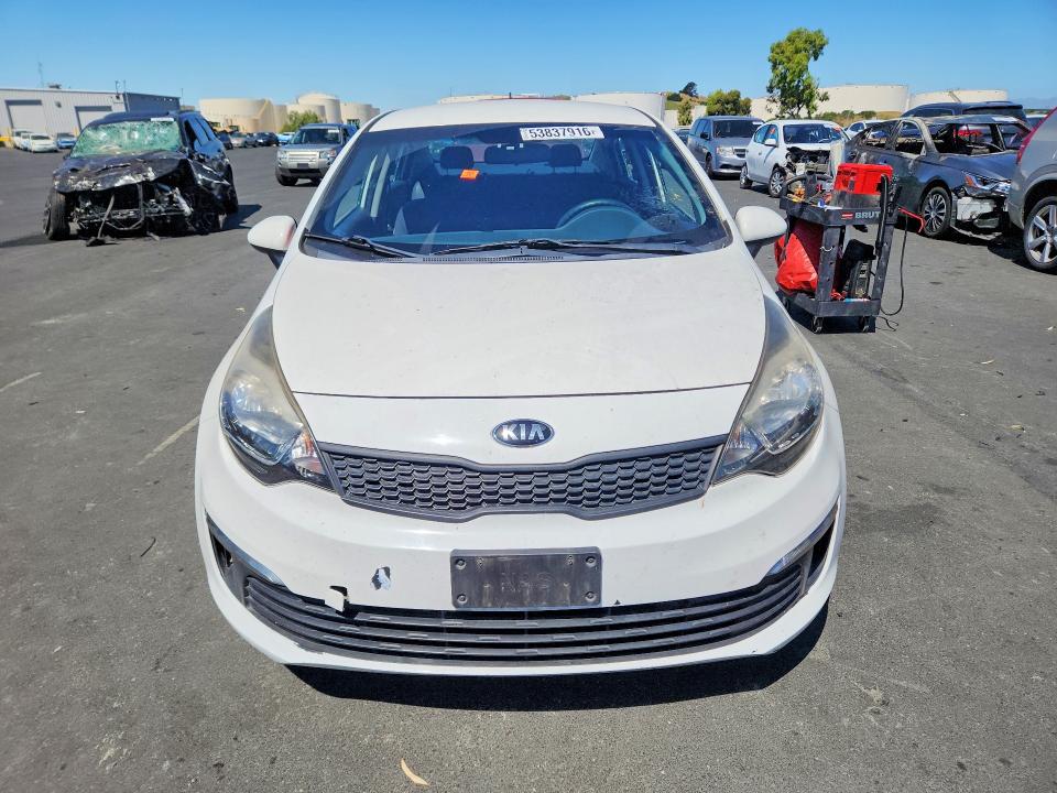2017 Kia Rio VIN KNADM4A33H6112268 COPART salvage auction — VANDALISM, Salvage Title, sold $250 on 2026-07-22 (photo 5)