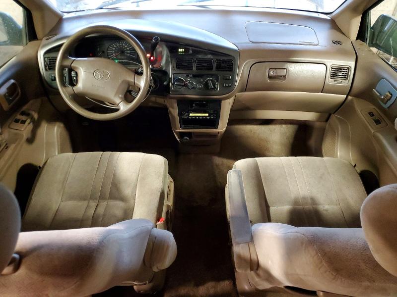 1999 Toyota Sienna VIN 4T3ZF19C0XU131881 COPART salvage auction — FRONT END, Pa - Certificate Of Salvage, sold $225 on 2026-07-06 (photo 8)