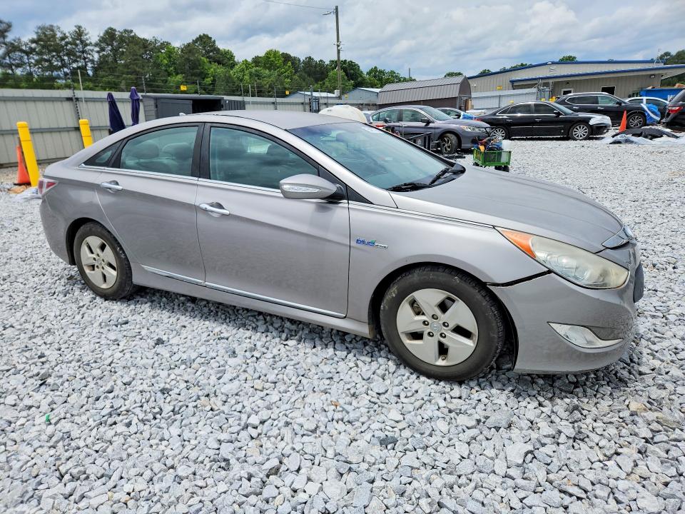 2011 Hyundai Sonata VIN KMHEC4A43BA004445 COPART salvage auction — FRONT END, Ga - Cert Of Title-Salvage, sold $1,250 on 2026-07-09 (photo 4)