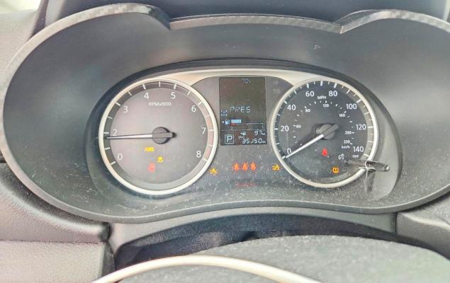 2023 Nissan Versa VIN 3N1CN8DVXPL830133 COPART salvage auction — REAR END, TX - SALVAGE VEHICLE TITLE, sold $2,950 on 2026-07-09 (photo 9)