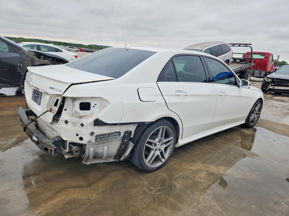 2014 Mercedes-benz E-klasse VIN WDDHF5KB0EA975442 COPART salvage auction — REAR END, Tx - Salvage Vehicle Title, sold $3,550 on 2026-07-13 (photo 3)