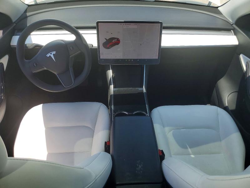 2021 Tesla VIN 5YJYGAEE6MF116092 COPART salvage auction — REAR END, Tx - Salvage Vehicle Title, sold $8,500 on 2026-07-09 (photo 8)