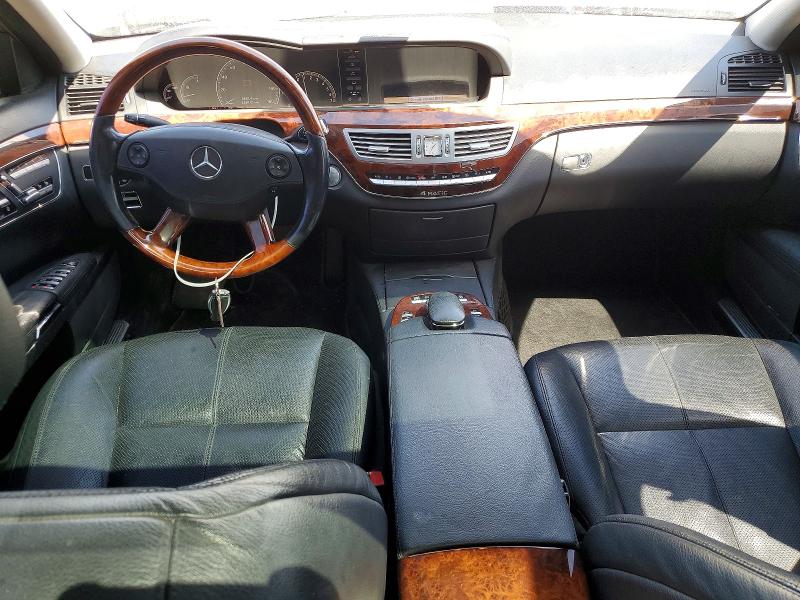 2007 Mercedes-benz S-klasse VIN WDDNG86X47A147808 COPART salvage auction — REAR END, Id - Salvage Certificate Of Title, sold $2,000 on 2026-07-07 (photo 8)