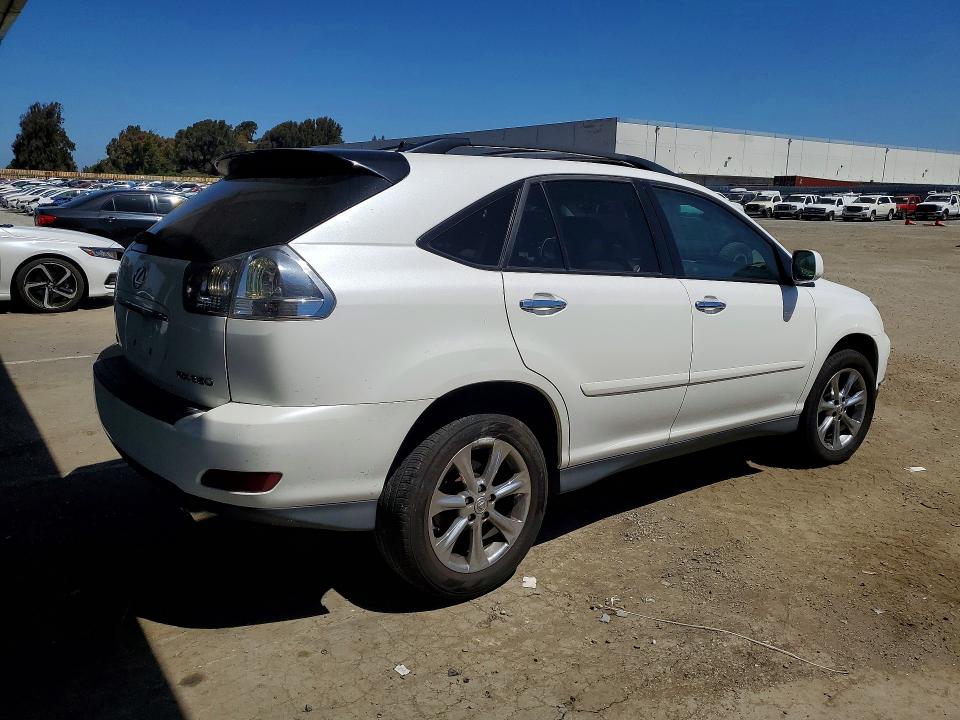 2008 Lexus Rx 350 VIN 2T2GK31U58C053107 COPART salvage auction — FRONT END, Ca - Salvage Certificate, sold $775 on 2026-07-02 (photo 3)