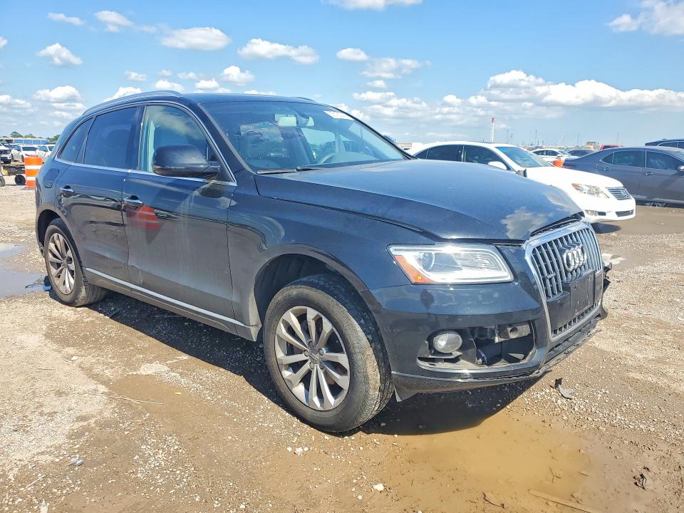 2016 Audi Q5 VIN WA1C2AFP7GA126310 COPART salvage auction — FRONT END, Tx - Salvage Vehicle Title, sold $675 on 2026-07-16 (photo 4)