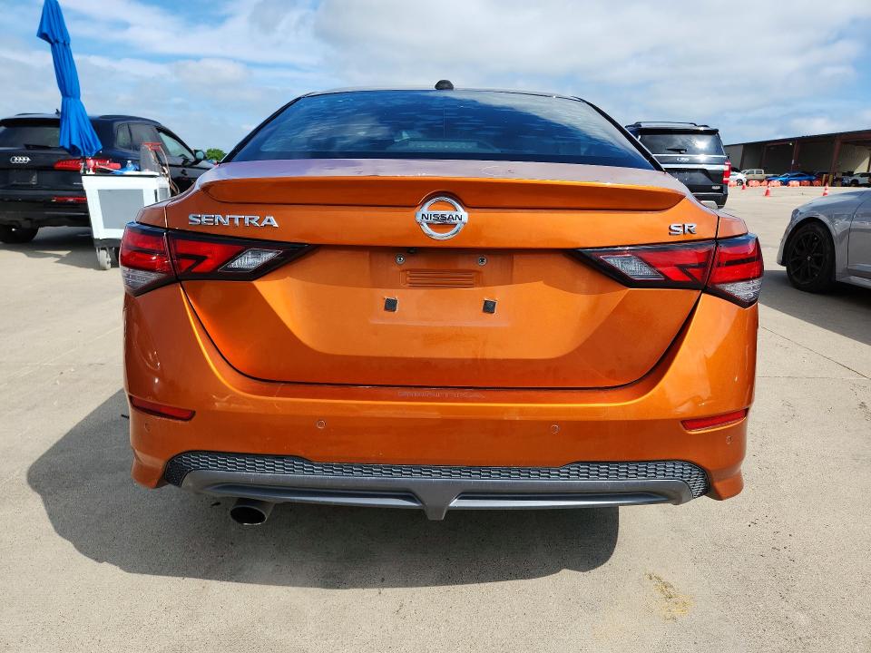 2020 Nissan Sentra VIN 3N1AB8DV1LY260049 COPART salvage auction — FRONT END, Tx - Salvage Vehicle Title, sold $2,100 on 2026-07-02 (photo 6)