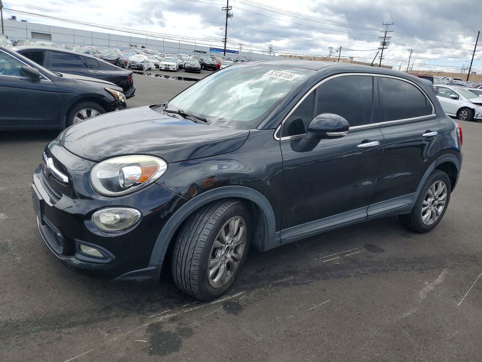 2016 Fiat 500x VIN ZFBCFXDTXGP339796 COPART salvage auction — FRONT END, Ca - Salvage Certificate, sold $700 on 2026-07-15 (photo 1)