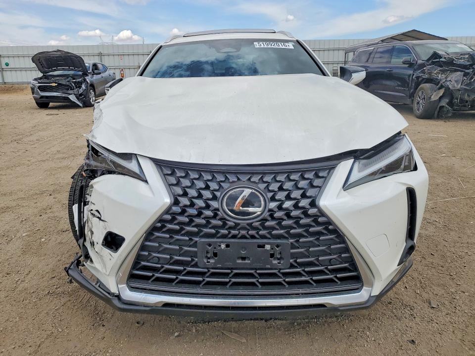 2025 Lexus Ux VIN JTHYBJAH0S2018916 COPART salvage auction — FRONT END, Ca - Salvage Certificate, sold $7,200 on 2026-07-20 (photo 5)