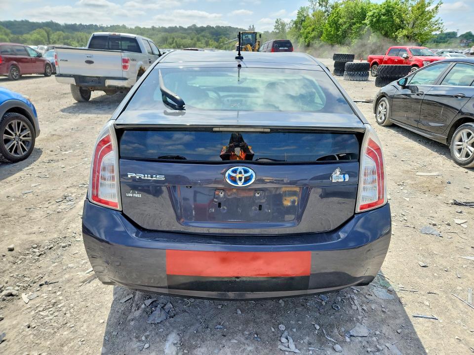 2015 Toyota Prius VIN JTDKN3DU9F0417831 COPART salvage auction — SIDE, Wv - Salvage Certificate, sold $1,350 on 2026-07-31 (photo 6)