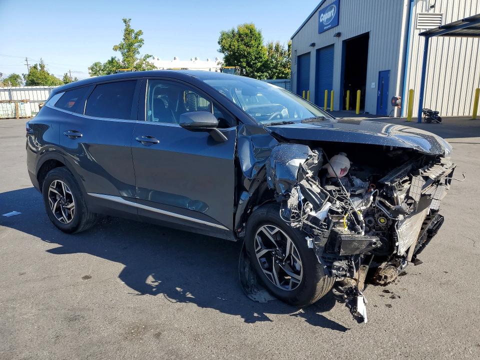 2024 Kia Sportage VIN KNDPU3DF5R7283003 COPART salvage auction — FRONT END, Ca - Salvage Certificate, sold $3,050 on 2026-07-19 (photo 4)