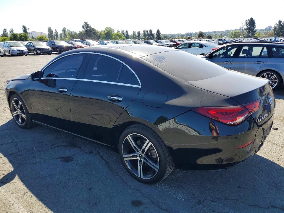 2023 Mercedes-benz Cla-klasse VIN W1K5J4GB4PN362997 COPART salvage auction — REAR END, Ca - Salvage Certificate, sold $12,600 on 2026-07-06 (photo 2)