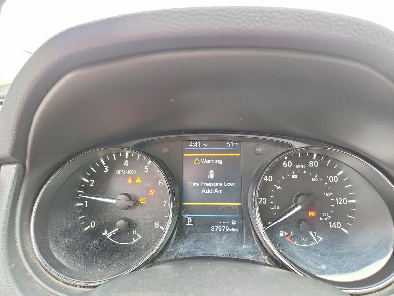 2018 Nissan Rogue VIN JN8AT2MV0JW350695 COPART salvage auction — SIDE, Co - Public - Salvage Title, sold $4,000 on 2026-07-08 (photo 9)