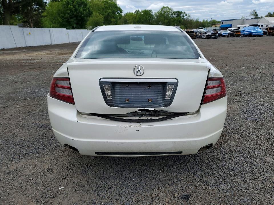 2007 Acura Tl VIN 19UUA66247A041862 COPART salvage auction — SIDE, FL - CERT OF TITLE SLVG REBUILDABLE, sold $375 on 2026-07-02 (photo 6)