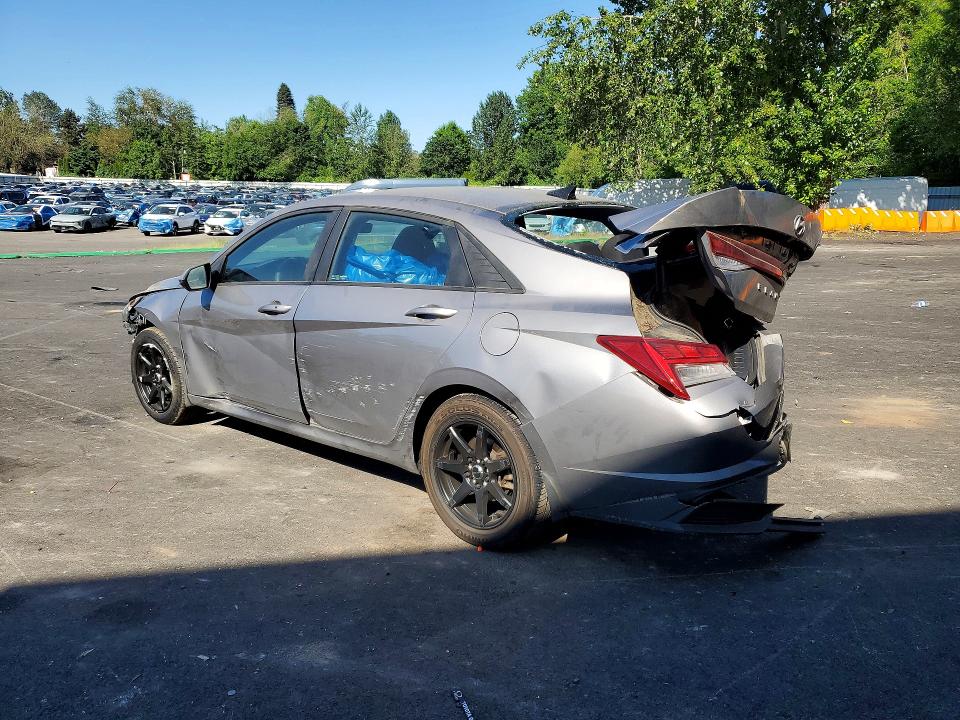 2023 Hyundai Elantra VIN KMHLM4AJ9PU044948 COPART salvage auction — REAR END, Or - Salvage Title Certificate, sold $1,400 on 2026-07-29 (photo 2)