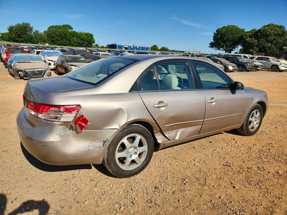 2006 Hyundai Sonata VIN 5NPEU46C36H130448 COPART salvage auction — SIDE, Tn - Salvage Certificate, sold $325 on 2026-07-08 (photo 3)