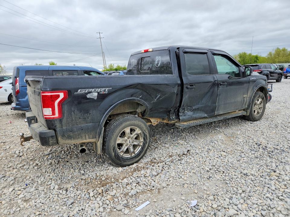 2017 Ford VIN 1FTFW1EG7HFB57568 COPART salvage auction — SIDE, Mi - Certificate Of Title, sold $9,000 on 2026-07-02 (photo 3)