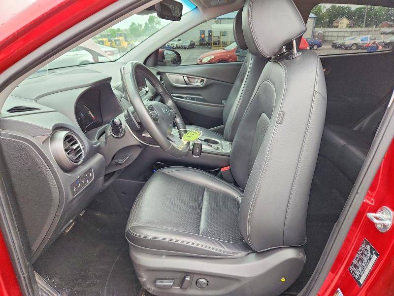 2021 Hyundai Kona VIN KM8K53AG4MU104198 COPART salvage auction — REAR END, Pa - Certificate Of Salvage, sold $8,600 on 2026-07-14 (photo 7)