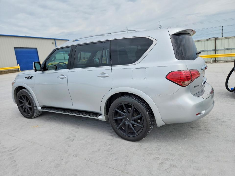 2015 Infiniti VIN JN8AZ2NF4F9573348 COPART salvage auction — HAIL, Tx - Certificate Of Title, sold $325 on 2026-07-02 (photo 2)
