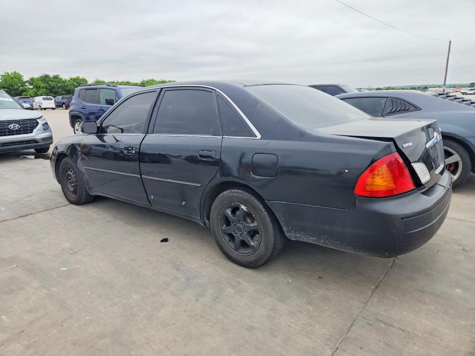2001 Toyota Avalon VIN 4T1BF28B01U173905 COPART salvage auction — FRONT END, Tx - Salvage Vehicle Title, sold $500 on 2026-07-06 (photo 2)