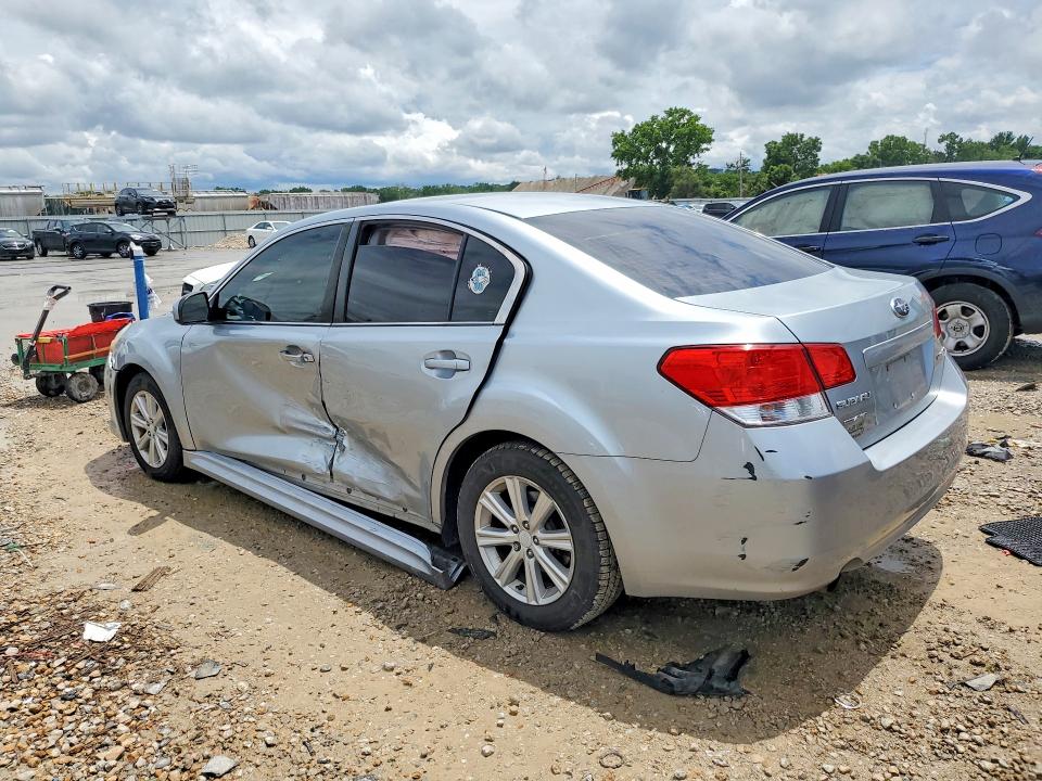 2012 Subaru LEGACY VIN 4S3BMCG62C3015191 COPART salvage auction — SIDE, Mo - Salvage Certificate Of Title, sold $425 on 2026-07-09 (photo 2)