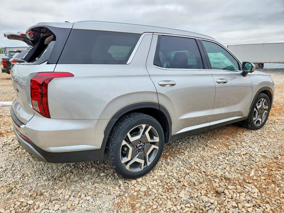 2024 Hyundai Palisade VIN KM8R44GE2RU804662 COPART salvage auction — HAIL, Mo - Salvage Certificate Of Title, sold $14,500 on 2026-07-27 (photo 3)