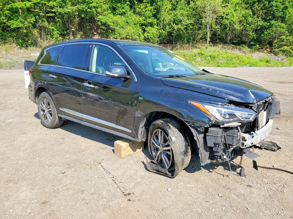 2017 Infiniti Qx60 VIN 5N1DL0MM2HC505839 COPART salvage auction — FRONT END, Ny - Mv-907A Salvage Certificate, sold $500 on 2026-07-09 (photo 4)