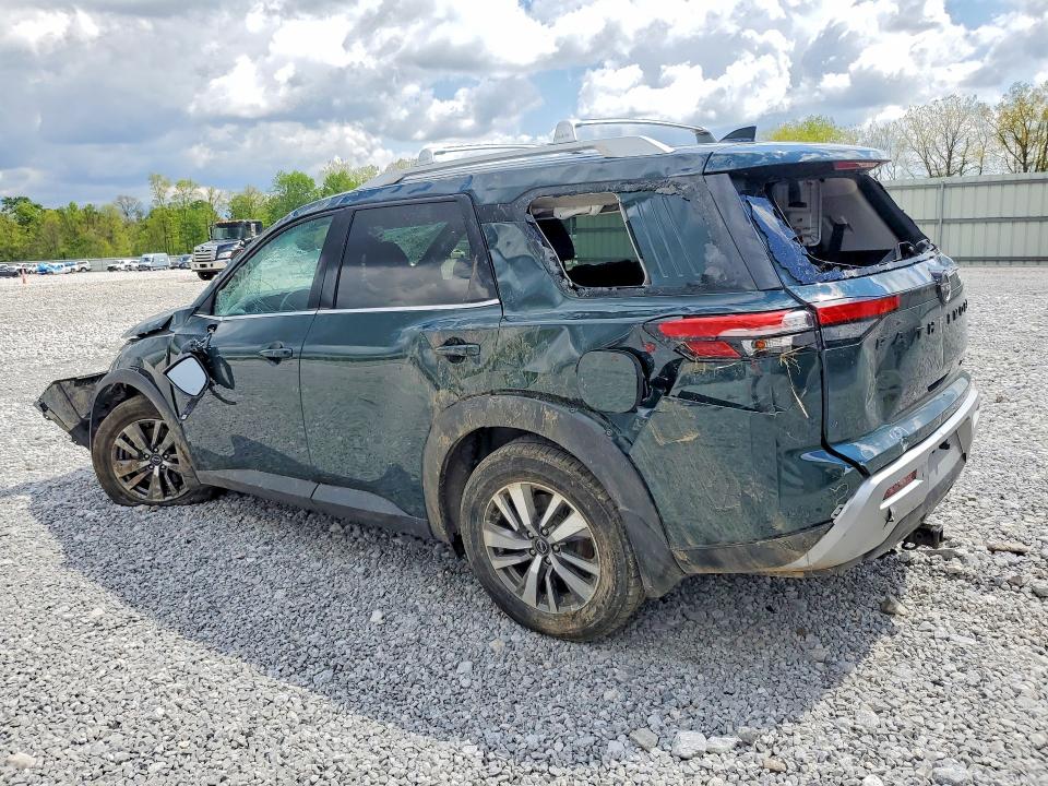 2022 Nissan Pathfinder VIN 5N1DR3CC9NC254807 COPART salvage auction — ROLLOVER, OH - CERT OF TITLE-SALVAGE, sold $2,900 on 2026-07-02 (photo 2)