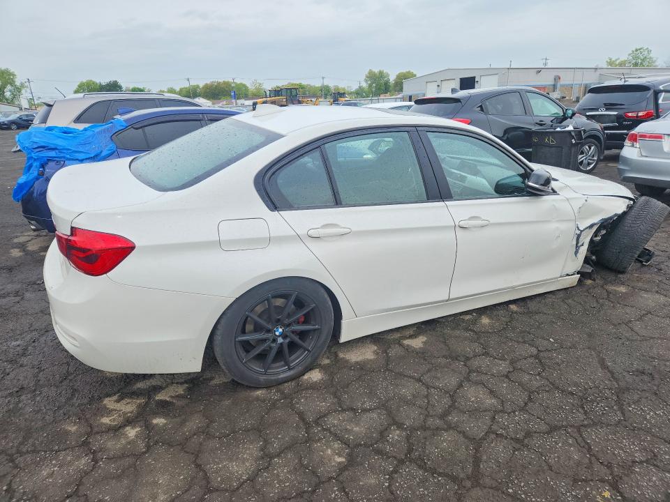 2017 BMW 3er VIN WBA8E5G59HNU41379 COPART salvage auction — FRONT END, Ct - Cert Of Title-Salvage, sold $850 on 2026-07-17 (photo 3)
