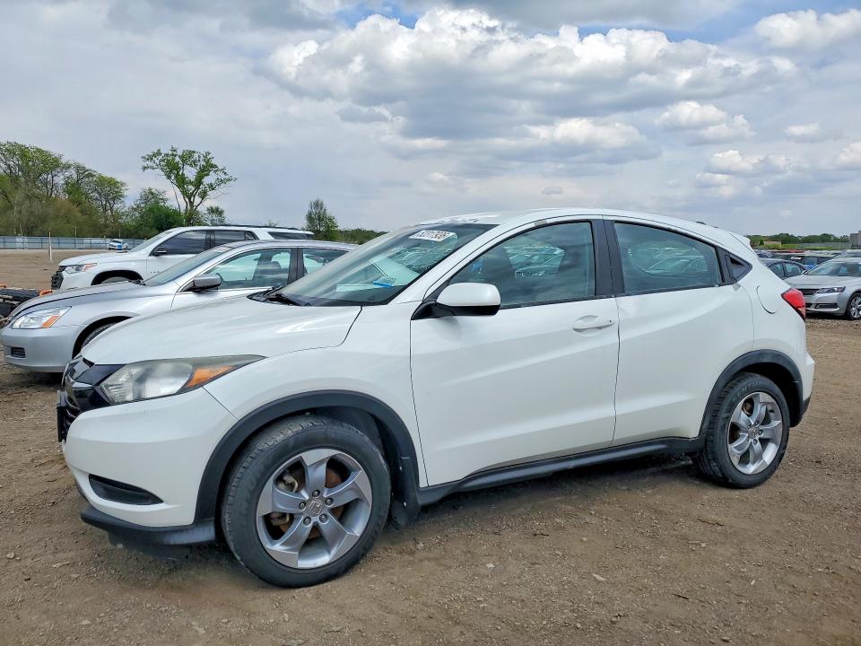 2016 Honda Hr-v VIN 3CZRU6H37GM749604 COPART salvage auction — MECHANICAL, Al - Certificate Of Title, sold $2,750 on 2026-07-31 (photo 1)