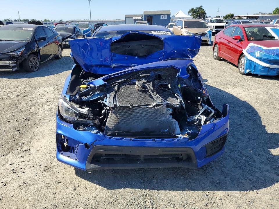 2021 Subaru Wrx VIN JF1VA2S63M9803456 COPART salvage auction — FRONT END, CA - DIS/DLR/EXP ONLY CLEAN TITLE (P), sold $12,800 on 2026-07-28 (photo 5)