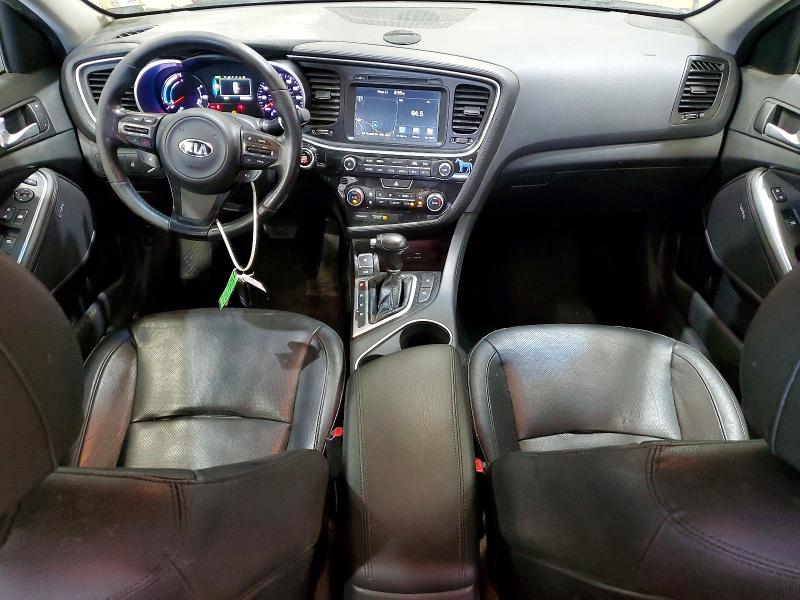 2015 Kia Optima hybrid VIN KNAGN4AD7F5090863 COPART salvage auction — MINOR DENT/SCRATCHES, Vt - Certificate Of Title, sold $2,000 on 2026-07-09 (photo 8)