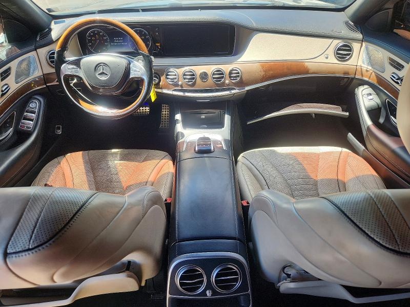 2015 Mercedes-benz S-klasse VIN WDDUG8CB6FA116305 COPART salvage auction — SIDE, Nv - Certificate Of Title, sold $7,600 on 2026-07-06 (photo 8)