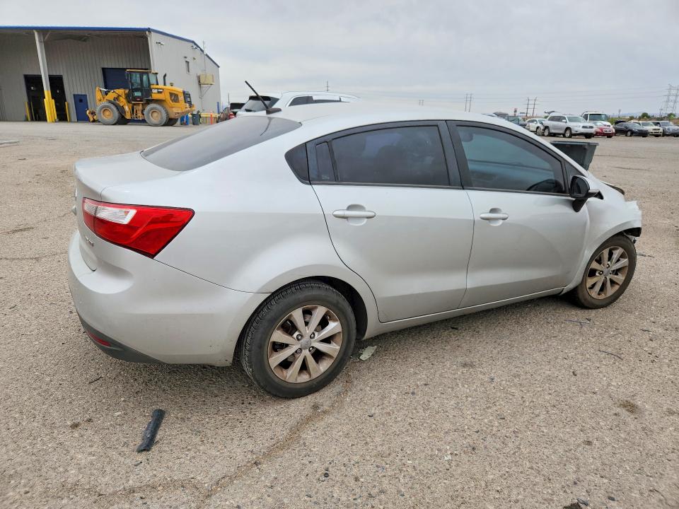 2013 Kia Rio VIN KNADN4A3XD6124750 COPART salvage auction — FRONT END, Az - Cert Of Title - Salvage, sold $775 on 2026-07-06 (photo 3)