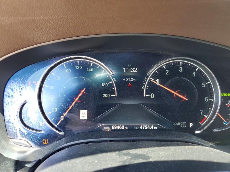 2018 BMW VIN WBAJE5C57JWA93012 COPART salvage auction — SIDE, Tx - Salvage Vehicle Title, sold $15,700 on 2026-07-21 (photo 9)