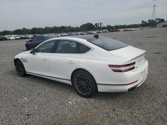 2021 Genesis G80 VIN KMTGB4SC4MU077851 COPART salvage auction — SIDE, Fl - Certificate Of Destruction, sold $6,900 on 2026-07-10 (photo 2)